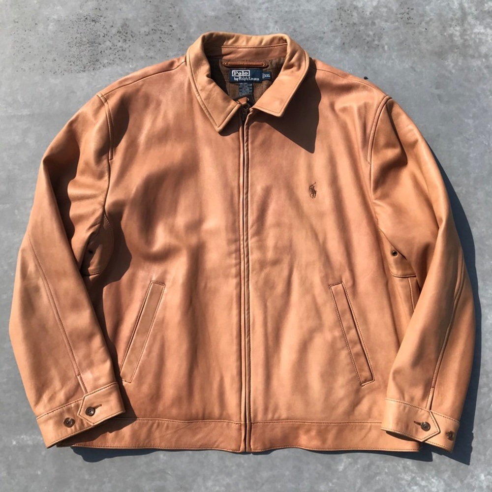 Polo Ralph Lauren Lambskin Jacket.